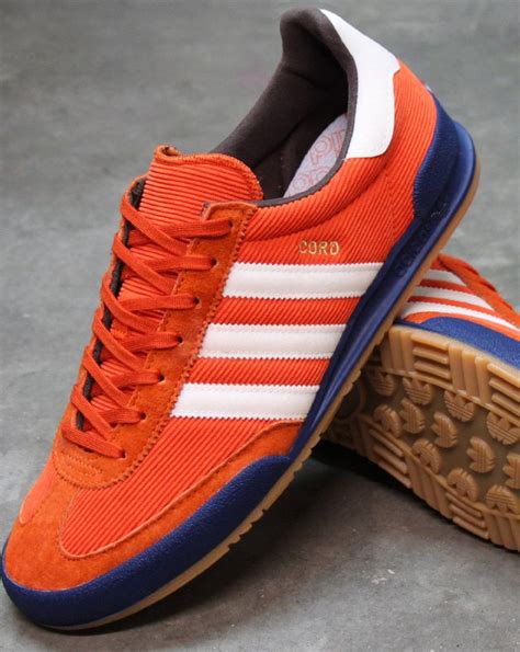 Adidas cord trainers